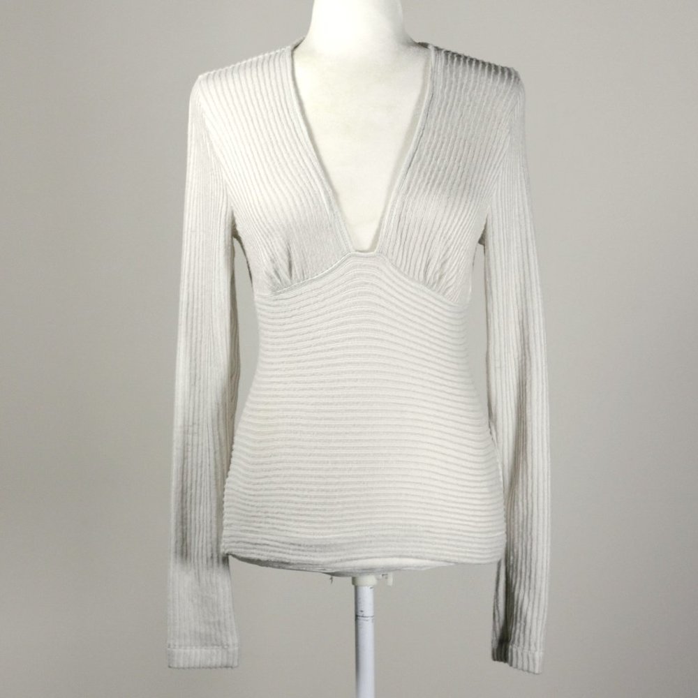 Free People Intimately ‘Lindsey’ Fitted Knit Top | Large - Picture 4 of 12